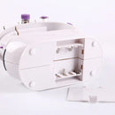 Portable Mini Household Sewing Machine Small Hand-held Electric Sewing Machine Double Speed Adjustable Night Light Sewing Needle