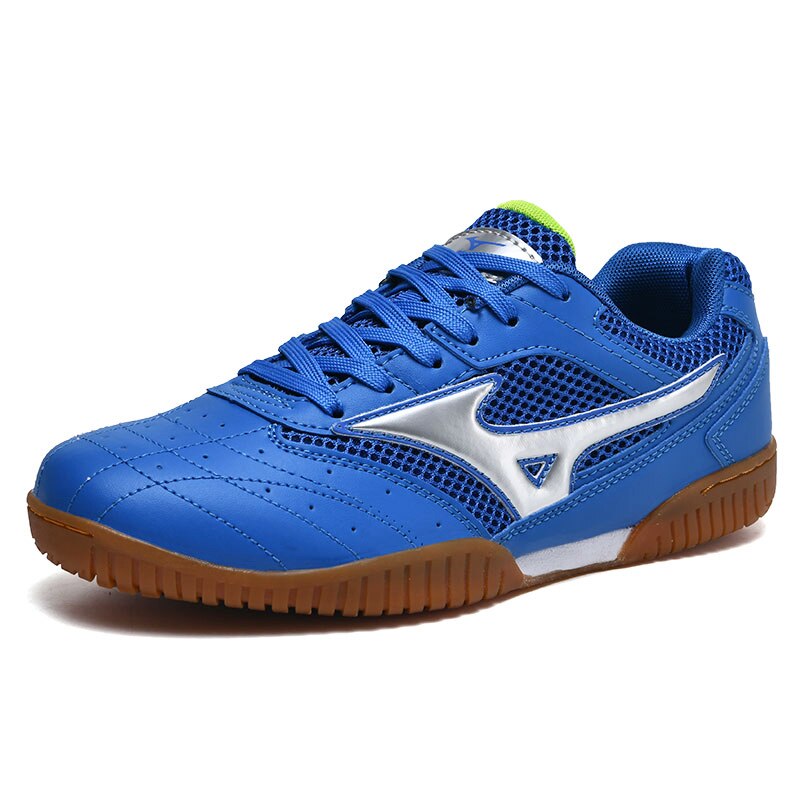 New Table Tennis Shoes Men Mesh Breathable Volleyball Shoes Non-slip Tennis Shoes Lightweight Badminton Shoes