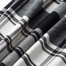 Nice-forever Print Floral Patchwork Button Casual Dress Business Three Quarter Zip Back Bodycon Office Dress b288