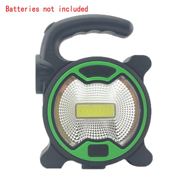 Z2 Portable Solar Lantern COB LED Work Lamp Waterproof  Emergency Spotlight USB Rechargeable Handlamp for Outdoor Hiking Camping