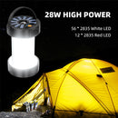 Solar Lantern Camping Light Outdoor Lighting Rechargeable Lamp Powerful Flashlight Tent Equipment Supplies Bulb Portable Lights