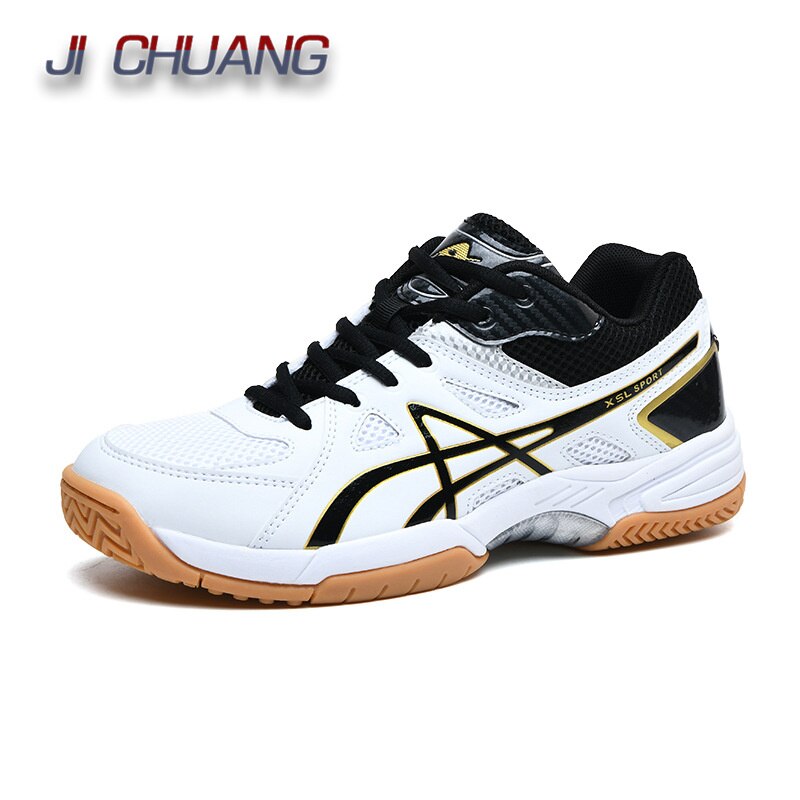 New Brand Male Sport Shoes Mens Badminton Shoes Lightweight Volleyball Sneakers Men Lace Up Breathable Badminton Men's Sneakers