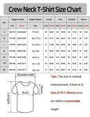 Summer Fashion Brand  Men's Clothes Business Casual Short-sleeved T-shirt Loose and Versatile Crew Neck Top Breathable T-shirt
