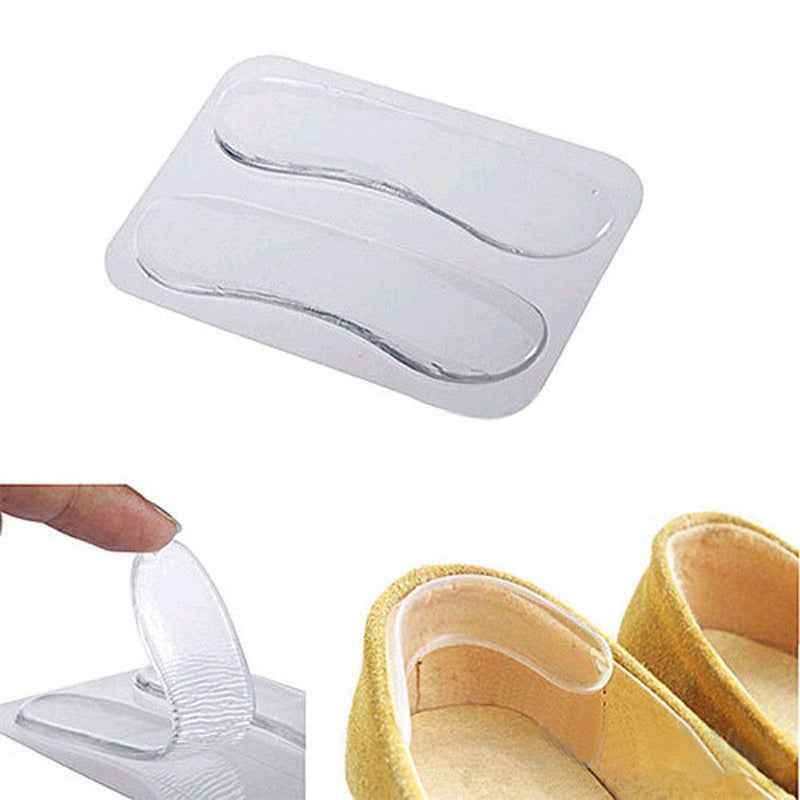 1Pair High Heel Insoles Butterfly Adjust Size Heel Liner Grips Protector Sticker Heel Pad Foot Care Anti Keep Abreast Heel Pads