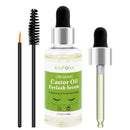 Natural Castor Oil Eyelashes Growth Essential Oil Thick Longer Nourishing Enhancer Lash Eyebrow Hair Growth Liquid Castor Oils
