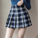 Harajuku Skirt Women Pleat Skirt Harajuku Preppy Style Plaid Skirts Mini Cute Japanese School Uniforms Ladies Jupe Kawaii Skirt