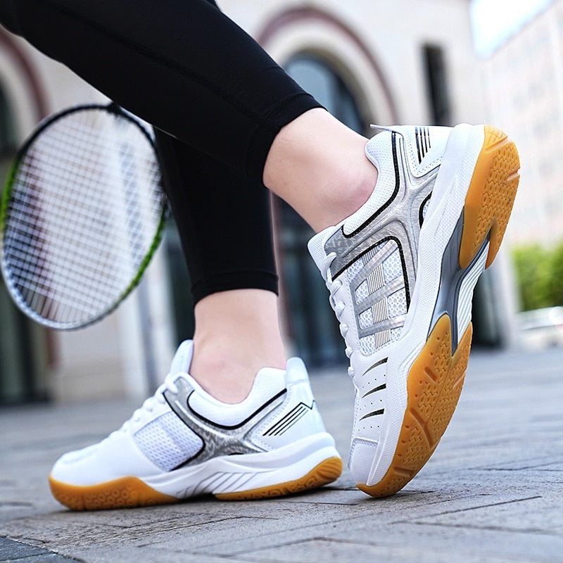 Women Men Professional Badminton Tennis Volleyball Basketball Shoes Flexible Light Sports Soft Training Outdoor Sneakers