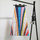 Pleated Skirt Women New  Print Cartoon Pattern  Elastic Women Skirts Big Swing Party Holiday High Waist Skirts