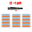 Men's Razor Fusion Pro Glide Power Shaving Shaver Male Face Beard Hair Trimmer 5 Layer Blades Replacement Refills