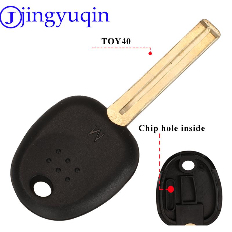 Jingyuqin Blank Car Transponder Key For Hyundai Accent Sonata NF Elantra Accent Coupe Getz H-1 Lavita TiburonTucson Verna