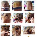 Hair Accessories Synthetic Wig Donuts Bud Head Band Ball French Twist Magic DIY Tool Bun Maker Sweet French Dish Made Hair Band
