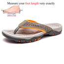 Men's PU Leather Slippers Outdoor Flip Flops Men Slipper Casual Chanclas Hombre Flip Flop News Flat Shoes Flipflops