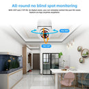 1080P E27 Bulb Camera 2.4G WIFI surveillance Auto Tracking Full Color Night Vision CCTV PTZ Indoor Security Monitor