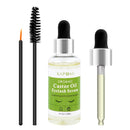 Natural Castor Oil Eyelashes Growth Essential Oil Thick Longer Nourishing Enhancer Lash Eyebrow Hair Growth Liquid Castor Oils