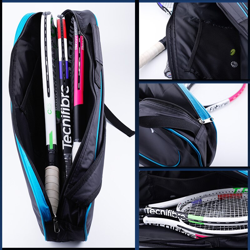 Original HEAD Tennis Racket Bag For 3 Rackets Training Sport Competiti