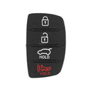 KEYYOU 3/4 Buttons Remote Case Fob Flip Folding Car Key Shell For Mistra Hyundai HB20 SANTA FE IX35 IX45 Accent I40 Solaris