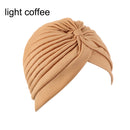 Women Shine Silver Gold Knot Twist Turban Headbands Cap Autumn Winter Warm Headwear Casual Streetwear Female Muslim Indian Hats