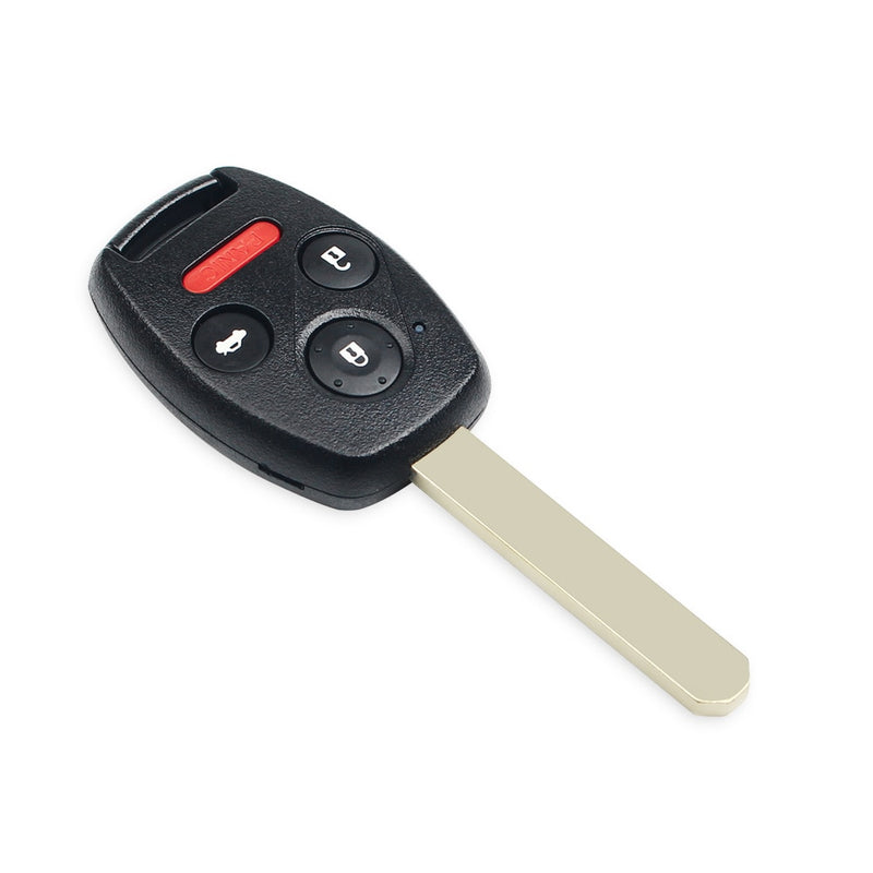 KEYYOU 2/3/3/4 Button Uncut Blade Remote Car Key Shell For Honda Fit Accord Civic CRV Pilot Insight Jazz HRV Fob Case Cover