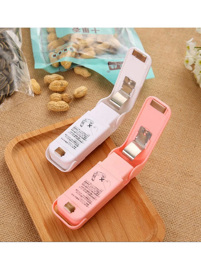 Mason Jar Vacuum Sealer Chips Handheld Heat Seal,Karidge Mini Kitchen Gadgets For Food Storage Candy Snacks Chips Bags, Foil Bag, Mylar Bags, Color Street Nails Strips With Storage Case- Blue Bag Sealer
