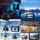 G9Pro Action Camera 4K 60FPS 24MP 2.0 Touch LCD EIS Dual Screen Wi-Fi 170D Waterproof Remote Control 4X Zoom Go Sports Pro Cam