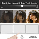 3 Way Mirror for Hair Cutting with Lights, 360 Trifold LED Lights Rechargeable Mirror for Hair Coloring, Braiding, DIY Haircut