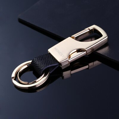 Honest Couple Key Chain Men Car Keychain Classic Buckle Leather Key Ring Holder Best Gift For Lover Fathers Day Gift Bag Charm
