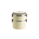 New Portable Thermal Lunch Box Set of Adult Stainless Steel Thermal Lunch Box for Hot Food Thermal Lunch Bag Neutral