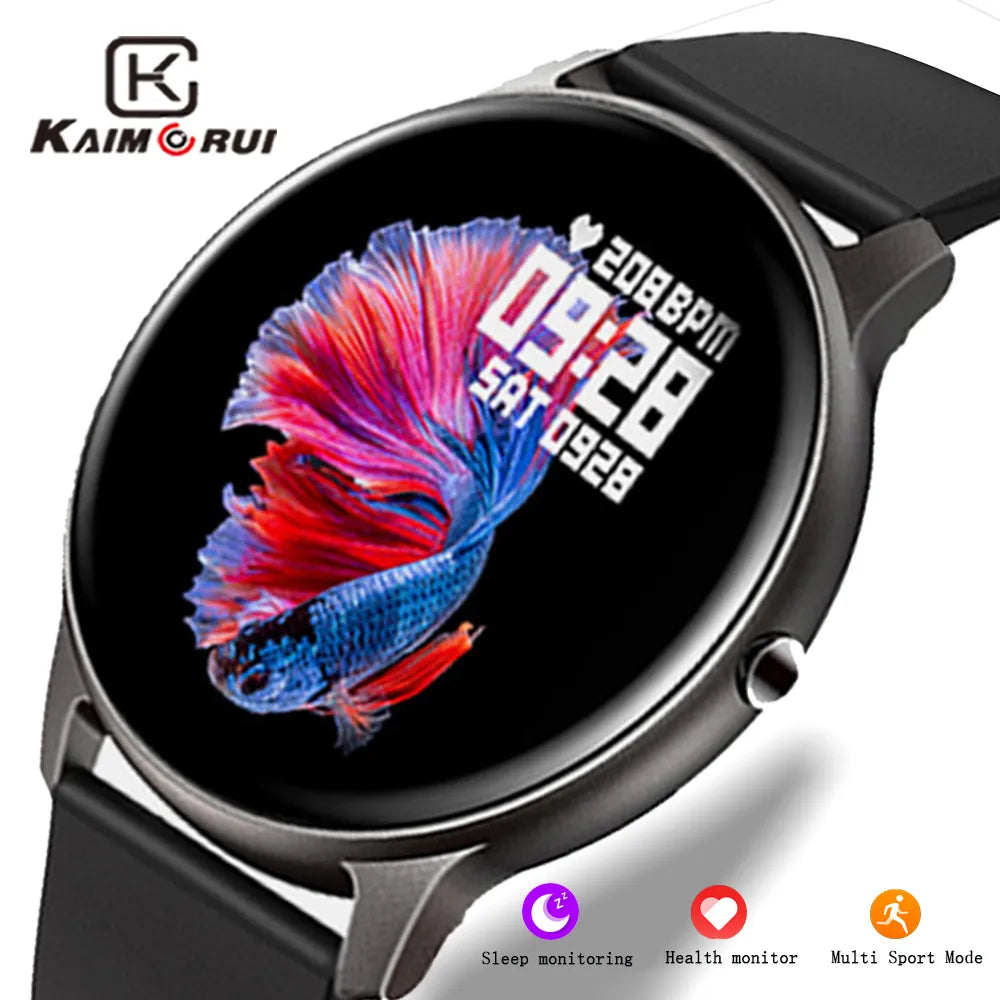 Women Smart Watch Waterproof Heart Rate Monitor Blood Pressure Sport S
