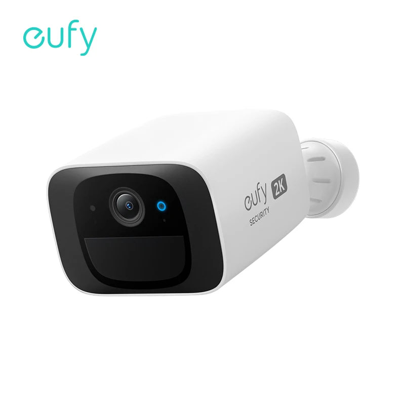 eufy Security C210 SoloCam Wireless Outdoor Camera 2K Resolution No Monthly Fee Wireless 2.4 GHz Wi-Fi Camera