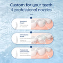 Mornwell F32 Oral Irrigator Dental Teeth Whitening Home Appliance Sonic Water Flosser 270ML Tank Teeth Cleaner Dental Water Jet