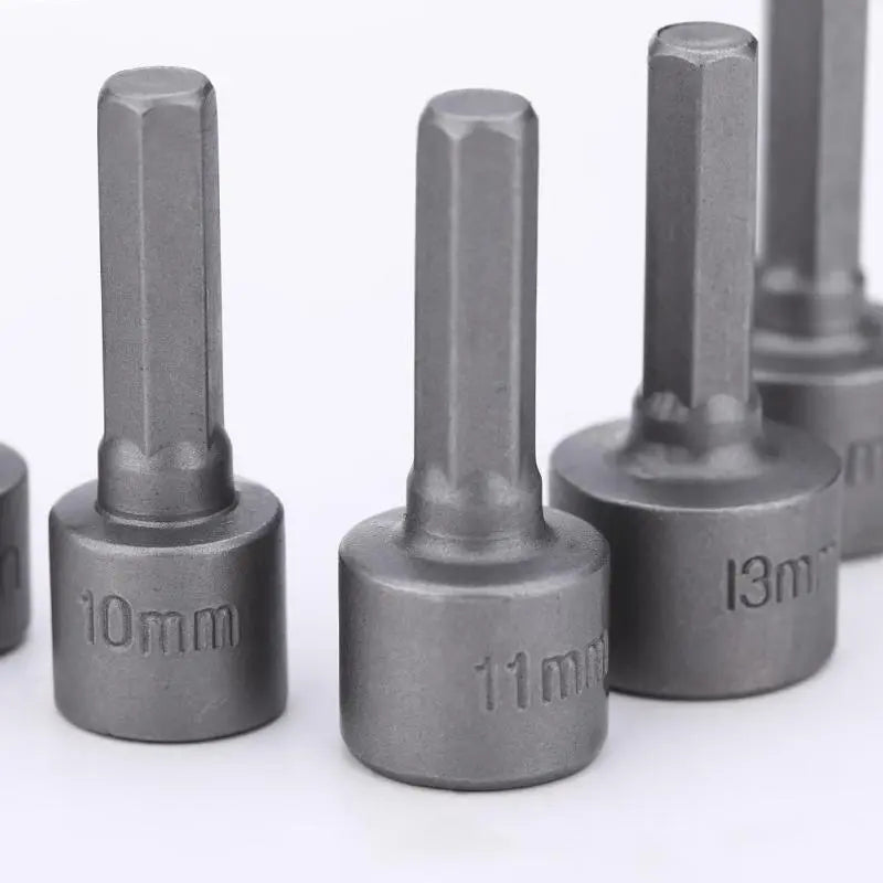 9pcs/set 5mm-13mm Hex Sockets Sleeve Nozzles Nut Driver Set Screwdriver Set Schroevendraaier Set Bits Sets Tools Socket Wrenches