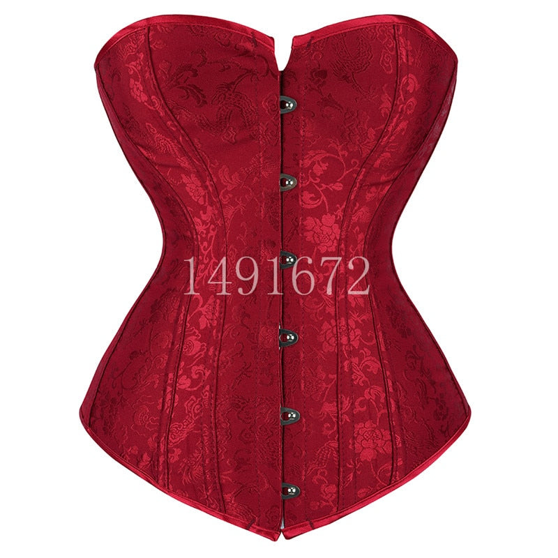 Xs-7xl Vintage Corsets And Bustiers Shapewear Lingerie Overbust