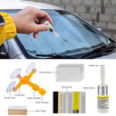 Car Windshield Repair Kit - with Pressure Syringes for Fix Windshield Chips, Cracks, Bulls-Eye, Star-Shaped and Half-Moon Cracks