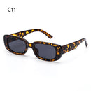 Y2K Square Sunglasses Fashion Colorful Frame Sun Glasses Women Men Retro Street Shooting Shades UV400 Eyeglasses
