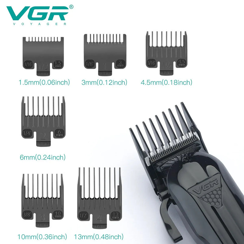 VGR Hair Clipper Professional Hair Cutting Machine Hair Trimmer Adjustable Cordless Rechargeable V 282