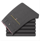 Fashion New Men's Slim Boutique Tight Fitting Pleated Thread Closing Beam Casual Trousers Pencil Pants