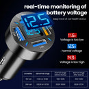 66W Car Charger USB Type C Fast Charging Car Phone Adapter for iPhone 13 12 Xiaomi Huawei Samsung S21 S22 Quick Charge 3.0