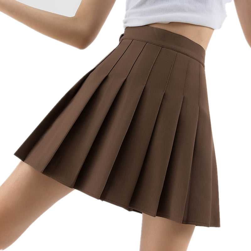 Harajuku Skirt Women Pleat Skirt Harajuku Preppy Style Plaid Skirts Mi