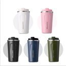 1pc 500ml Digital Coffee Mug,Stainless Steel Tea Coffee Mug Thermos Flask Travel Mug, LED Temperature Display Thermal Mug