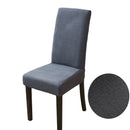 Square lattice printed stretch chair cover for dining room office banquet chair protector elastic material armchair cover