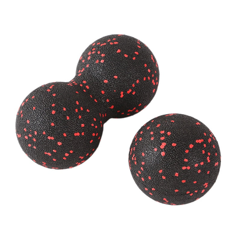 EPP Lacrosse Myofascia Ball Peanut Massage Ball High Density Lightweight Fitness Body Fascia Exercise Relieve Pain Yoga Ball