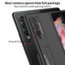 Ultra Thin Phone Case Pen Holder Bracket Armor Fold3 Protective Cover for Samsung Galaxy Z Fold 3 5G Cases Side Slot for S Pen