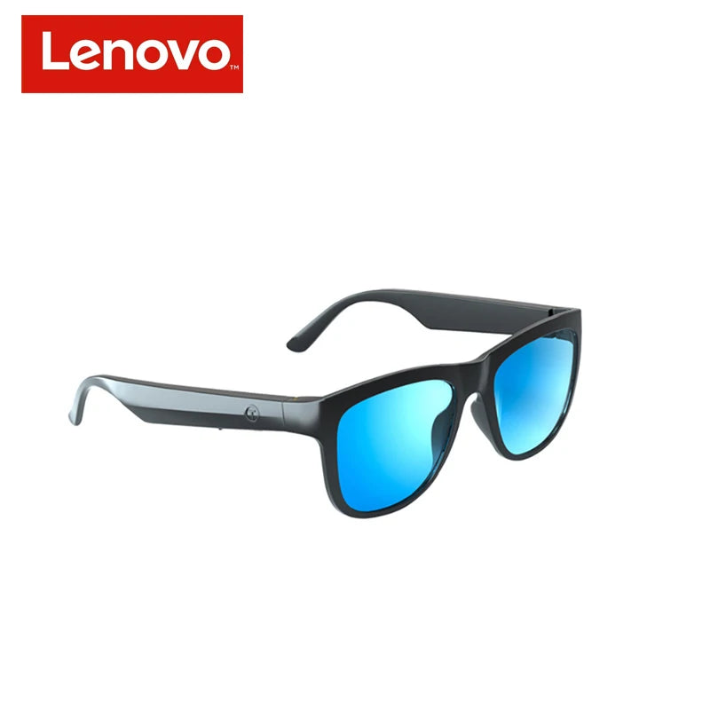 Original Lenovo Lecoo C8 Smart Glasses Headset Wireless Bluetooth Sunglasses Outdoor Sport Earphone HD Mic Calling Headphone