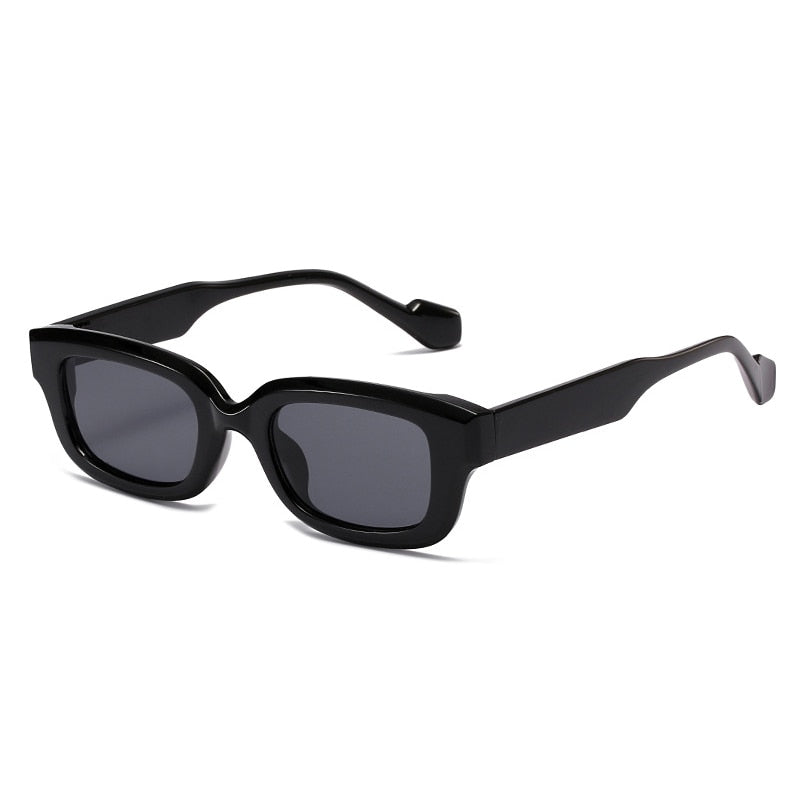 SO&EI Retro Small Rectangle Sunglasses Women Candy Colors Shades UV400 Square Men Sun Glasses