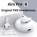 NEW Original Air Pro 6 TWS Wireless Headphones Fone Bluetooth Earphones Mic Pods In Ear Earbuds Earbuds sport Headset For Xiaomi
