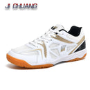 Men Trainer Tennis Shoes Women Outdoor Spring Autumn Women Anti-Slippery Gym Sneakers White Man Badminton Shoes