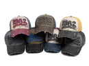 Fashion Vintage Washed Cotton Baseball Cap Digit 1962 Embroidery Snapback Hat Visor Hip Hop Caps