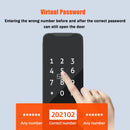 PHIPULO Smart Fingerprint Door Lock Bluetooth Biometric Electronic Door Lock for Tuya Remote Keyless Unlocking