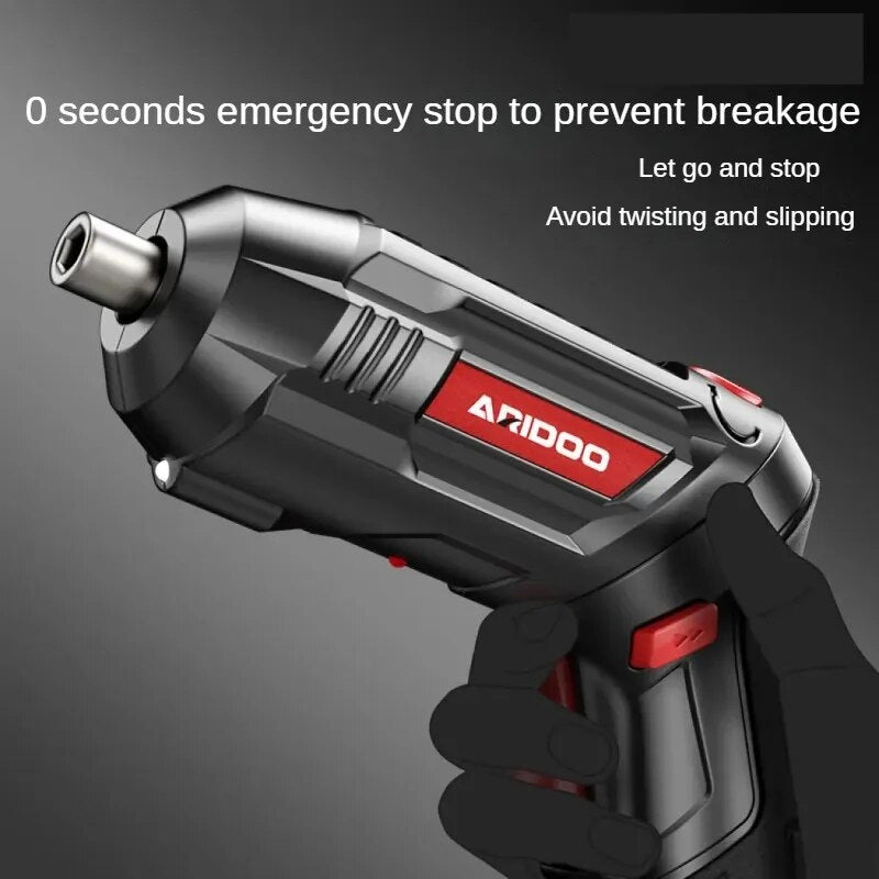 Electric Screwdriver Rechargeable Household Mini Small Electric Drill Driver Multifunction Small Pistol Drill Lithium Tools Set