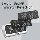 ALL-IN-ONE Arm Blood Pressure Monitor Rechargeable LI-ION Battery Digitization Tricolor LCD Large Screen Sphygmomanometer